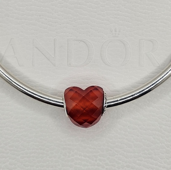 🧡Authentic Pandora HEART CHARM - Picture 1 of 8